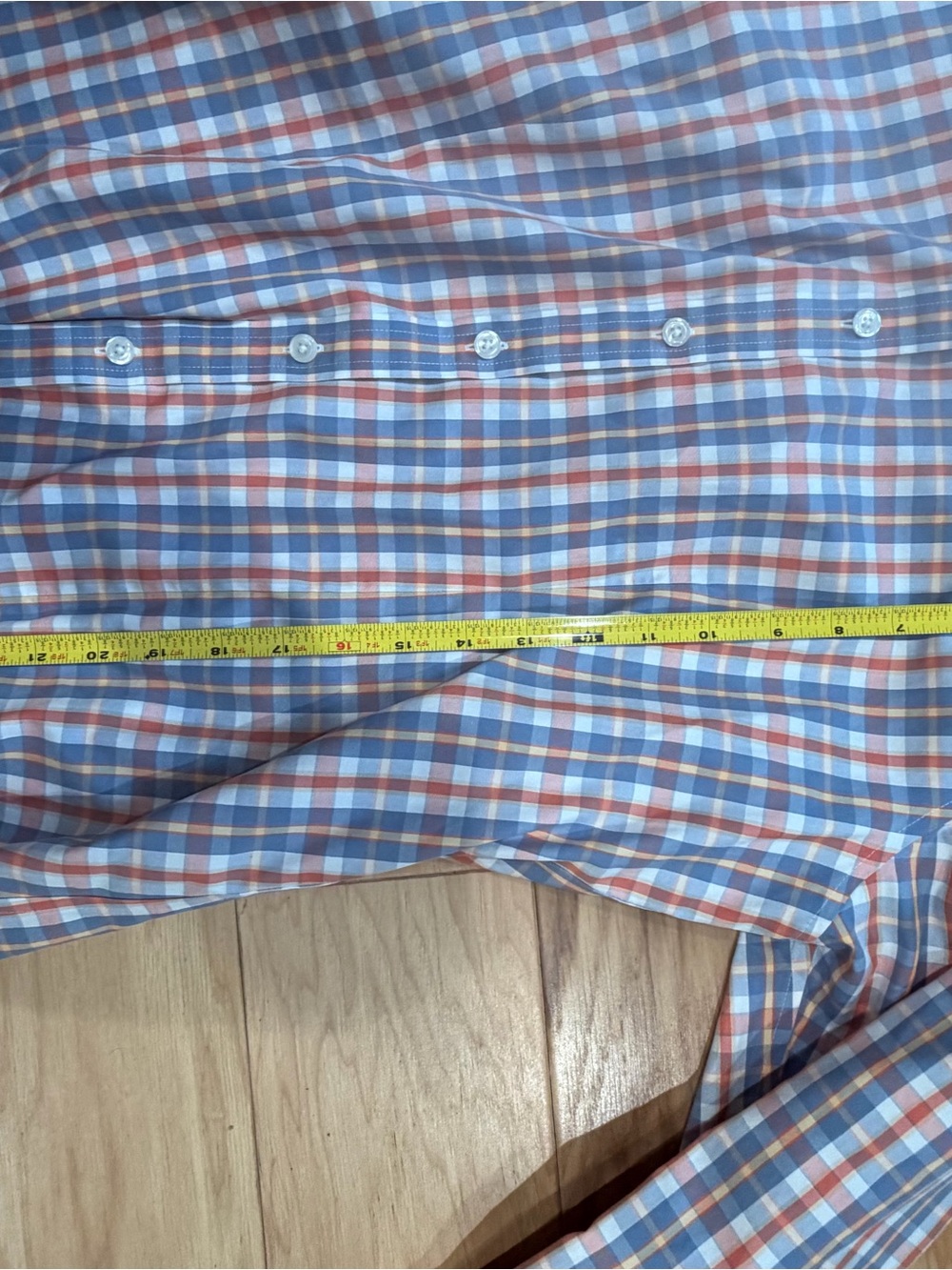 L.L.Bean Women’s Plaid Cotton Button-Down Shirt Medium - Picture 8 of 8